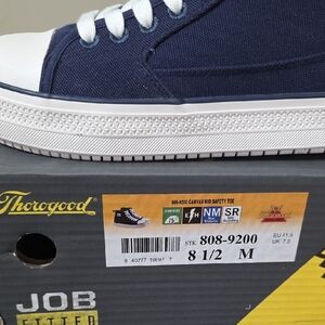 Work Shoes Thorogood Navy Canvas Sneakers